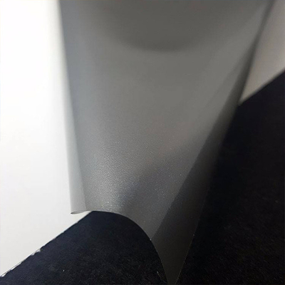 Grey Decorative Interior Frosted Window Film Glass PVC Waterproof