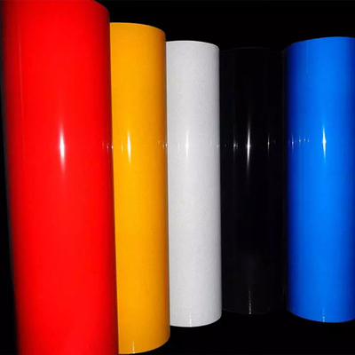 Large PET Polyester Adhesive Film PE Coating Reflective Sign Graphics
